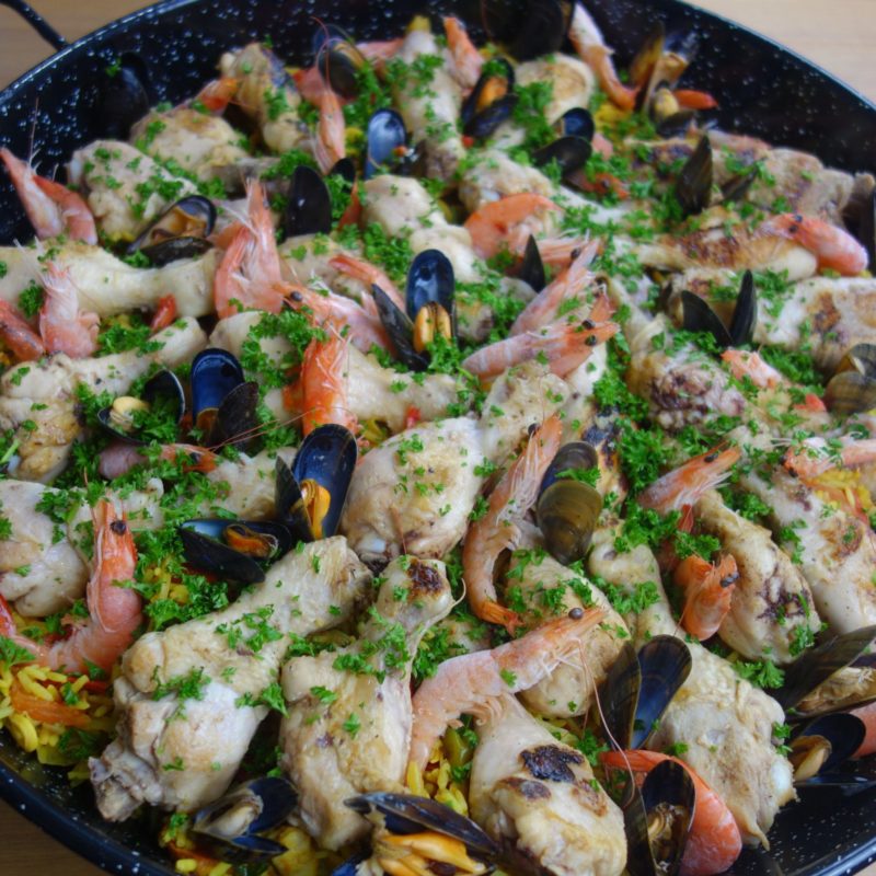 paella fruits de mer