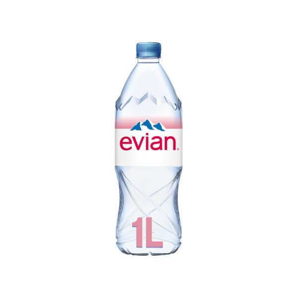 Eau plate Evian 1L