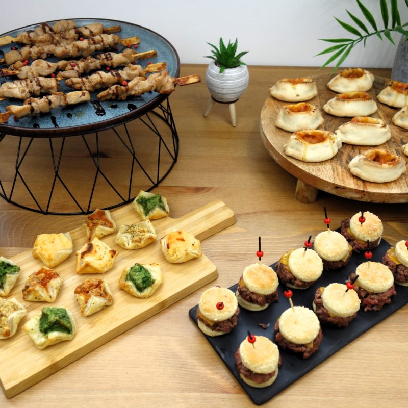 18 pièces salées froides / pers