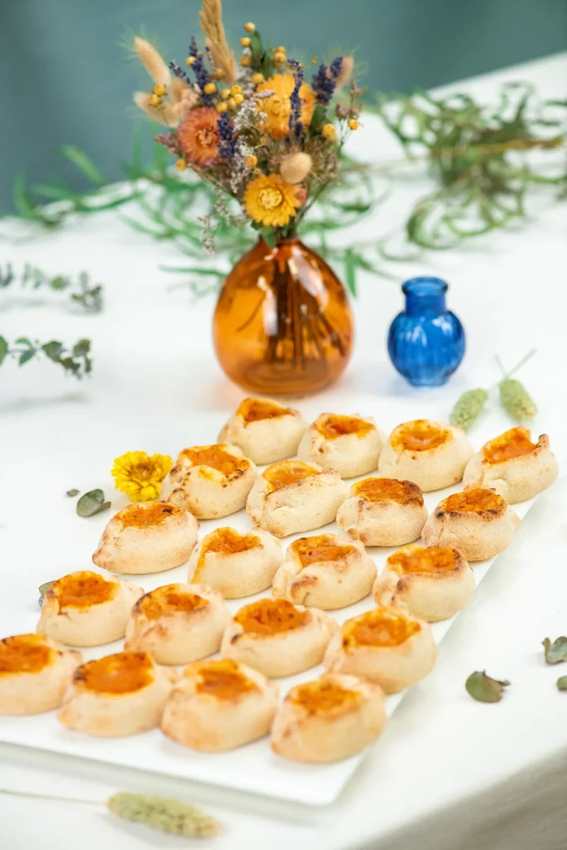 Plateaux de 20 mini pizza tomate / mozzarella (chaud)