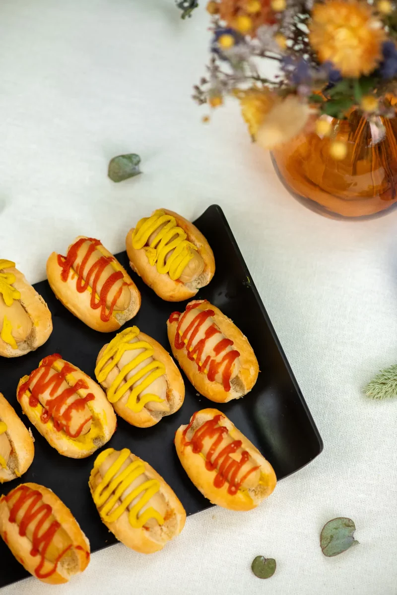 Plateau de 20 hot dog ketchup / moutarde (chaud) – Image 3