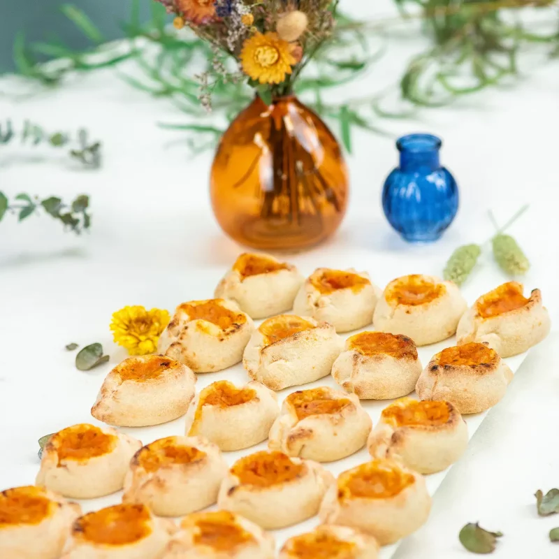 Plateaux de 20 mini pizza tomate / mozzarella (chaud)